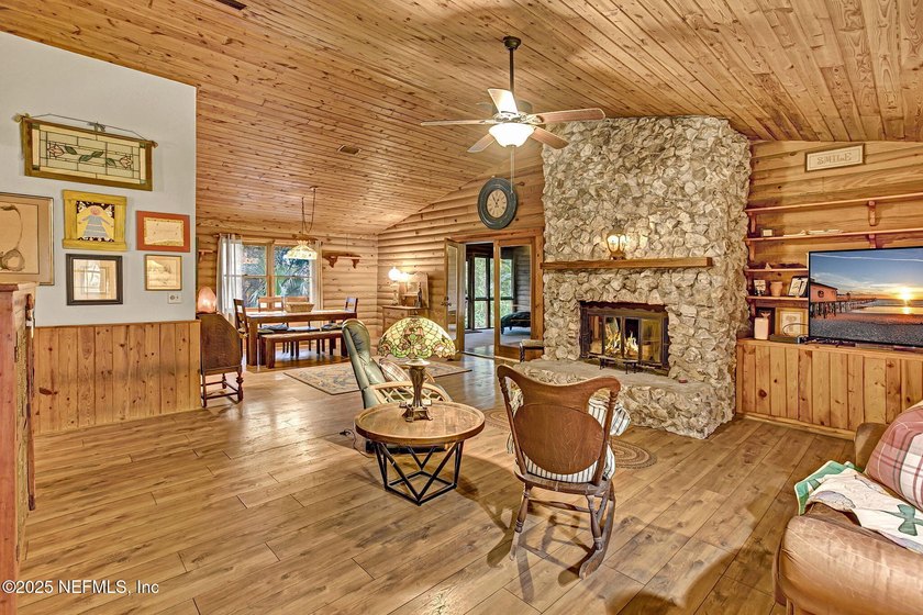 Welcome to this a charming and unique Log Cabin retreat (that - Beach Home for sale in Neptune Beach, Florida on Beachhouse.com