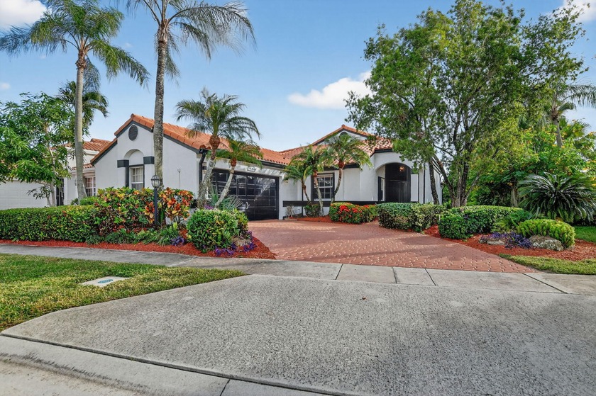 Rarely Avail 4BR/ 2.5BA w/Private Heated Pool on Canal in the - Beach Home for sale in Boca Raton, Florida on Beachhouse.com