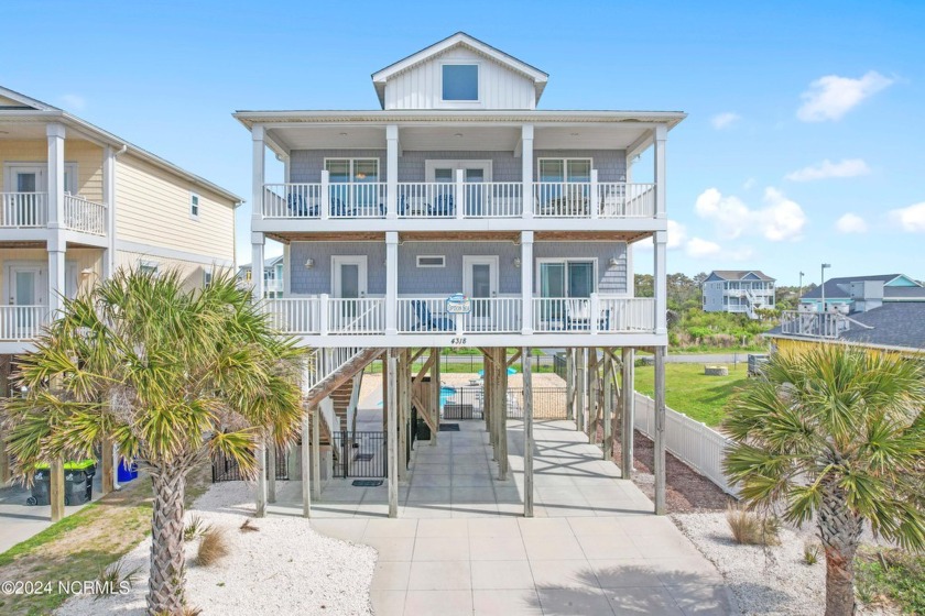 4318 E. Beach Drive is the place where memories start.  This - Beach Home for sale in Oak Island, North Carolina on Beachhouse.com