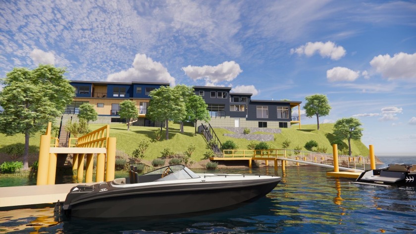 Stunning contemporary, waterfront home new construction package - Beach Home for sale in Kittery, Maine on Beachhouse.com