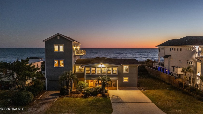 Rhapsody in Blue... Oceanfront Luxury Awaits! This extraordinary - Beach Home for sale in Oak Island, North Carolina on Beachhouse.com