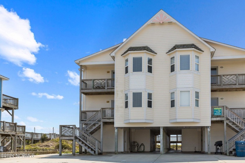 Rarely available oceanfront 1/2 duplex with private separate - Beach Condo for sale in Emerald Isle, North Carolina on Beachhouse.com