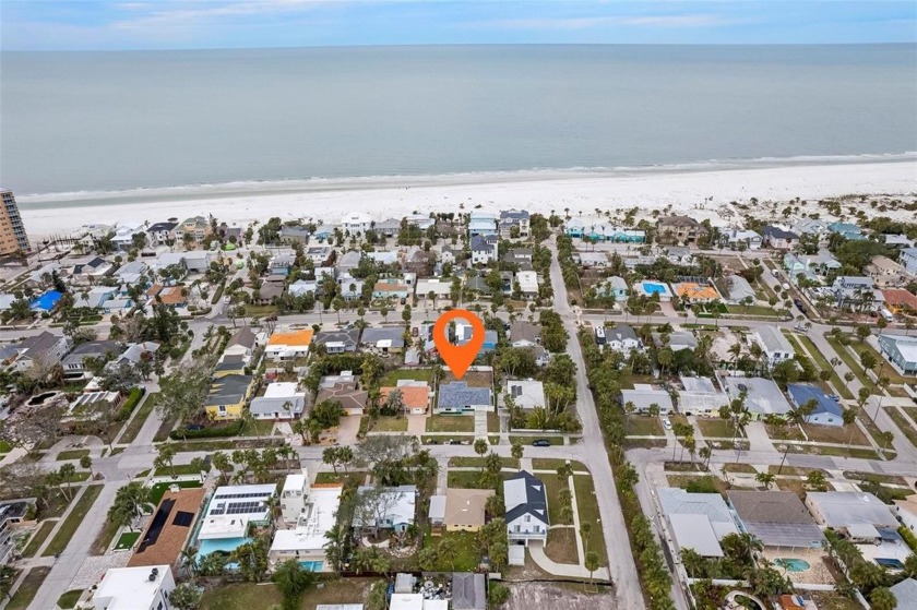 Sitting only 250 yards walk from a sparkling white sand beach on - Beach Home for sale in Clearwater Beach, Florida on Beachhouse.com