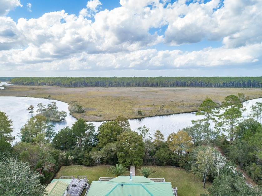 Imagine a winding river of sawgrass and reeds, with all the - Beach Home for sale in Carabelle, Florida on Beachhouse.com