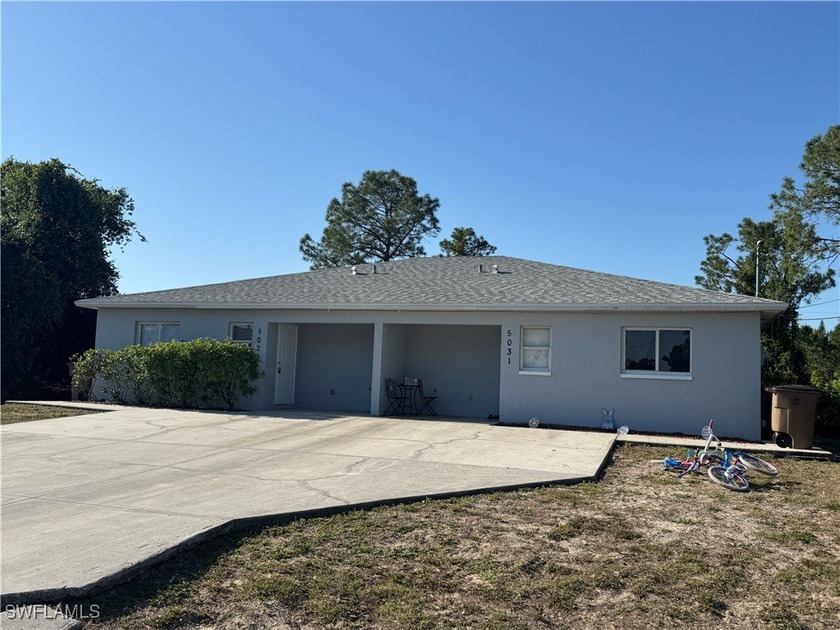 Spacious duplex with 3 bedrooms and 2 bathrooms on each side - Beach Home for sale in Lehigh Acres, Florida on Beachhouse.com