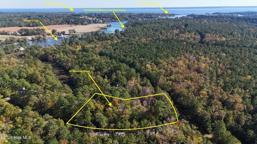 Beautiful wooded 1.31 acre lot in Oriental Plantation with a - Beach Lot for sale in Oriental, North Carolina on Beachhouse.com