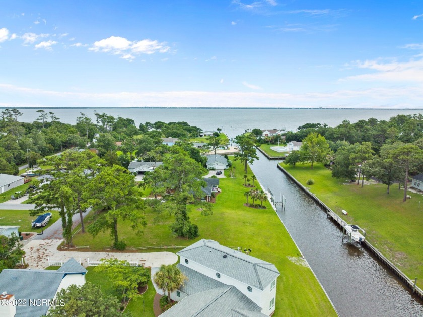 Deep Water Canal Front Property with Great Elevation. 100ft - Beach Lot for sale in Newport, North Carolina on Beachhouse.com