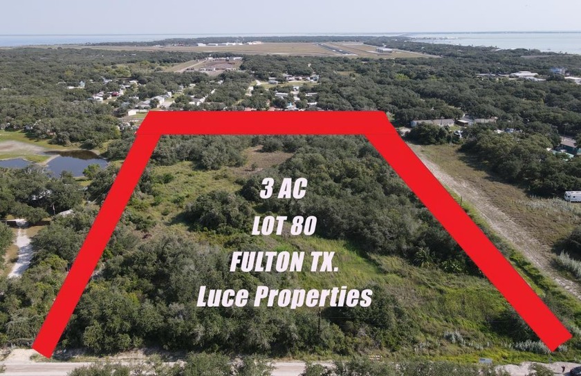 3.14 acres of raw coastal land.  Conveniently located in the - Beach Lot for sale in Fulton, Texas on Beachhouse.com