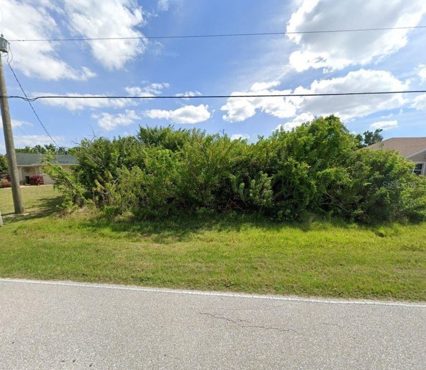 Build your home in a quiet and convenient location yet far - Beach Lot for sale in Port Charlotte, Florida on Beachhouse.com