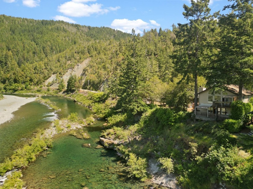 Wonderful River Front Custom Home among the Redwoods. The main - Beach Home for sale in Crescent City, California on Beachhouse.com