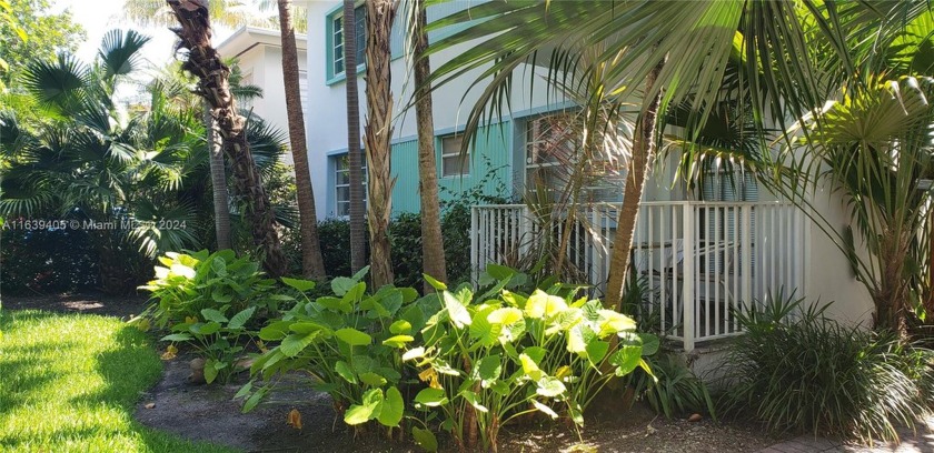 Beach apartment in a tropical setting! Palms and bougainvillea - Beach Condo for sale in Miami Beach, Florida on Beachhouse.com