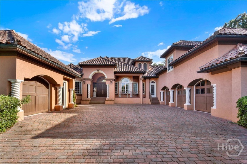 Spanish-style estate on 2.5 private acres in The Estates on - Beach Home for sale in Savannah, Georgia on Beachhouse.com