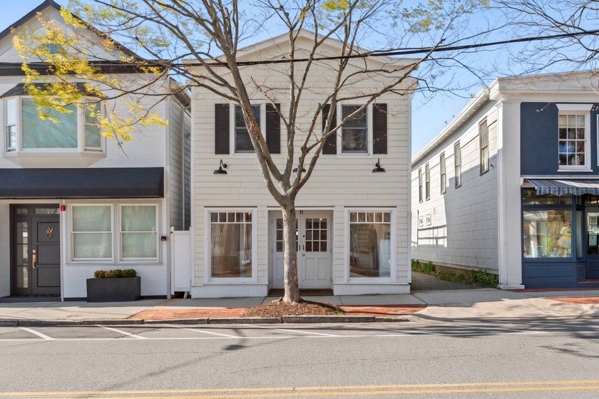 This mixed-use commercial building features two rentable units - Beach Commercial for sale in Southampton, New York on Beachhouse.com