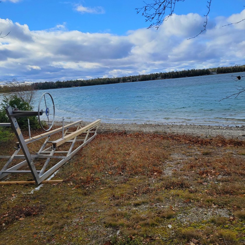 Very Nice Waterfront Lot on Gorgeous and clear, Lake Esau. This - Beach Lot for sale in Presque Isle, Michigan on Beachhouse.com