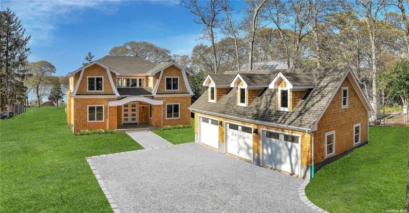 WATERFRONT! This finely crafted, state-of-the-art, new - Beach Home for sale in Cutchogue, New York on Beachhouse.com