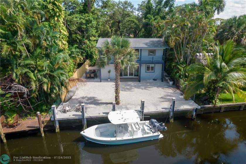 Surrounded by mature trees on the North Fork of the New River - Beach Home for sale in Fort Lauderdale, Florida on Beachhouse.com