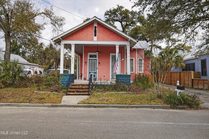 Beautifully restored historic cottage on one of the quietest - Beach Home for sale in Bay Saint Louis, Mississippi on Beachhouse.com