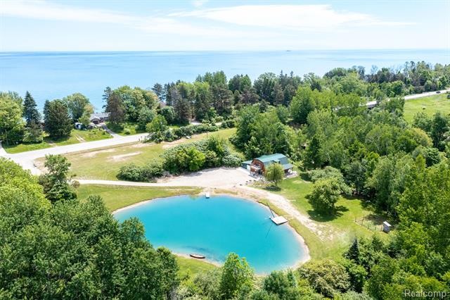 Rare opportunity to own 5+ acres steps from Lake Huron. Ample - Beach Home for sale in Palms, Michigan on Beachhouse.com