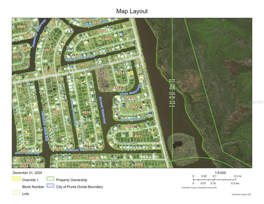 great building lot . land is built up over 8 ft and has two - Beach Lot for sale in Port Charlotte, Florida on Beachhouse.com