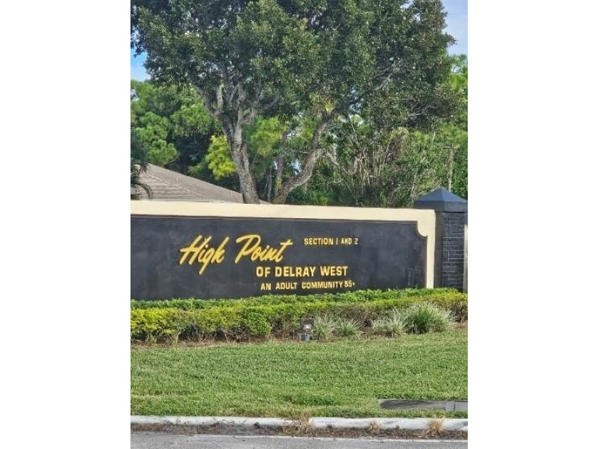 Welcome to High Point of Delray West, a charming 55+ community - Beach Condo for sale in Delray Beach, Florida on Beachhouse.com