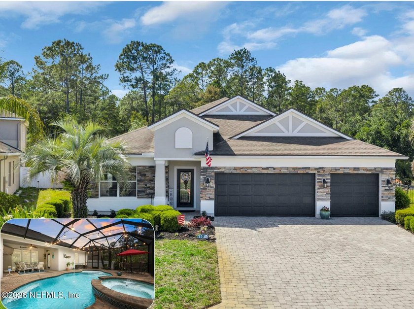 POOL HOME | NO CDD | ST. JOHNS COUNTY SCHOOLS | 3-CAR GARAGE - Beach Home for sale in St Augustine, Florida on Beachhouse.com