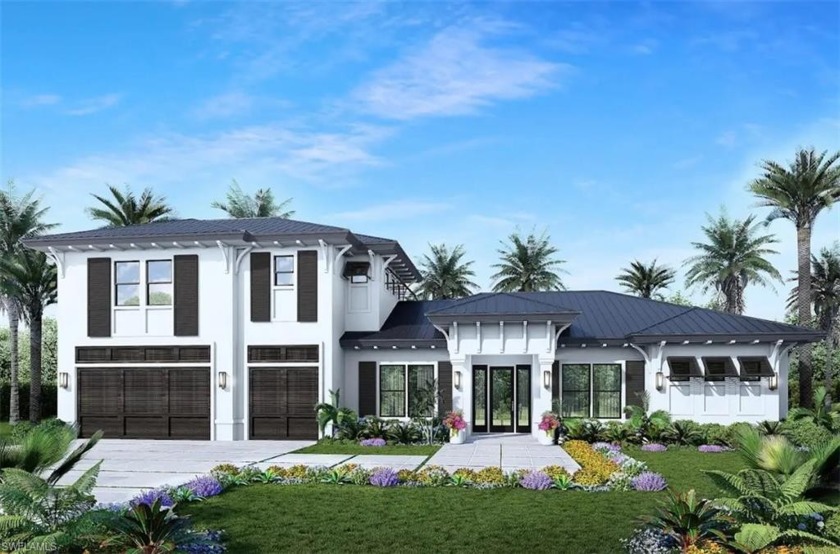 NEW CUSTOM HOME ON CANAL LOT WITH ACCESS TO THE GULF OF MEXICO - Beach Home for sale in Bonita Springs, Florida on Beachhouse.com