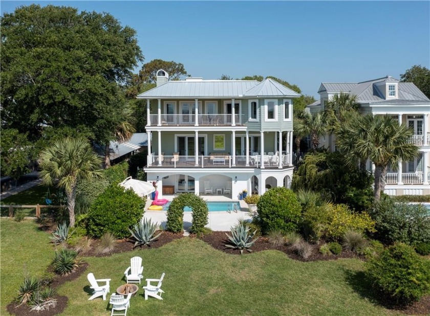 Enchanted Hideaway is a luxury retreat with heated pool and - Beach Home for sale in Saint Simons, Georgia on Beachhouse.com