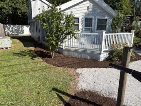 Check out the fresh new landscaping on your new summer home! - Beach Home for sale in Ashtabula, Ohio on Beachhouse.com
