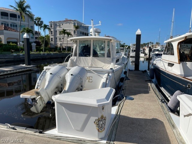 38' H-18 will accommodate a boat up to 40'10* with approved - Beach Lot for sale in Fort Myers, Florida on Beachhouse.com