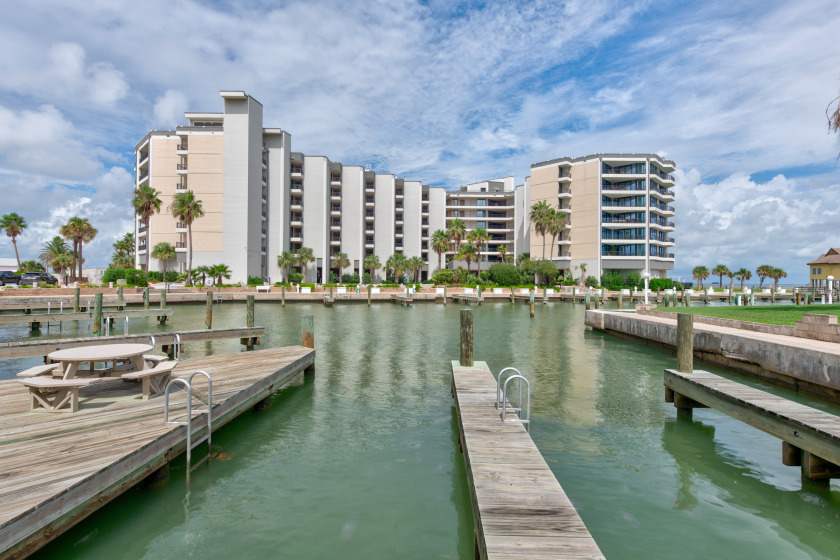 Marina view from wrap around balcony, close to - Beach Vacation Rentals in Port Aransas, Texas on Beachhouse.com