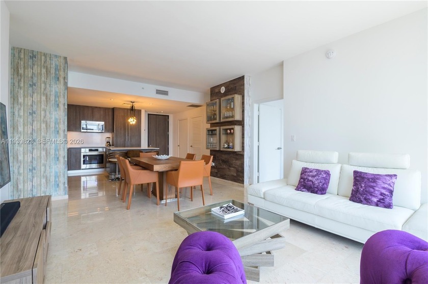 Modern Italian cabinetry for both kitchen and Bathroom, Bosh - Beach Condo for sale in Miami, Florida on Beachhouse.com