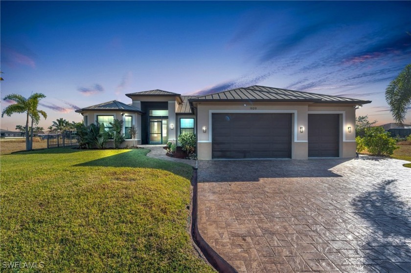 Welcome to your dream waterfront retreat! This custom-built home - Beach Home for sale in Cape Coral, Florida on Beachhouse.com