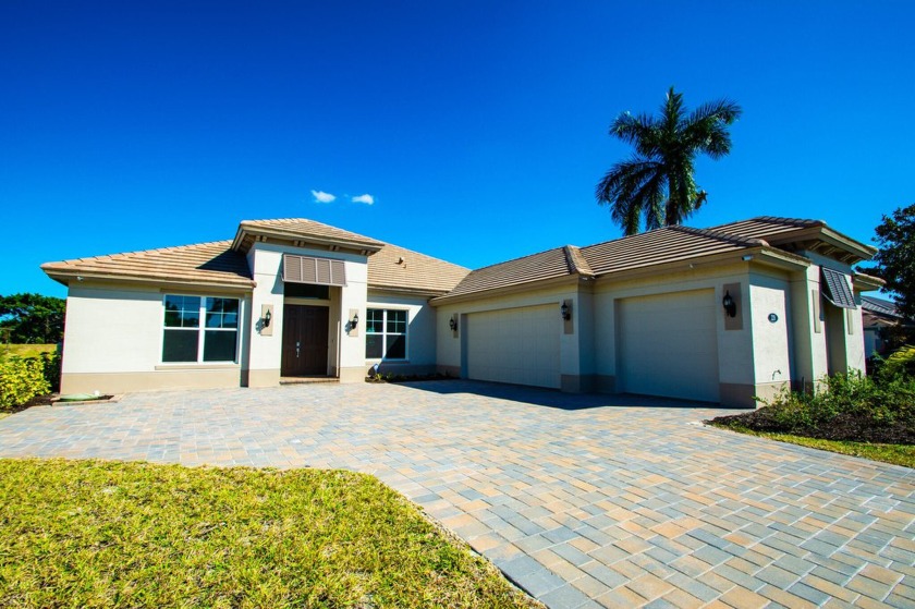 This new modern construction waterfront home by GHO built in - Beach Home for sale in Port Saint Lucie, Florida on Beachhouse.com