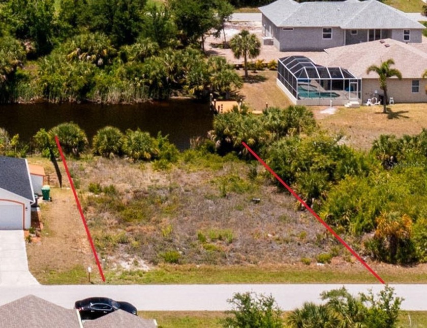 Beautiful water lot with access to the Gulf of Mexico,  located - Beach Lot for sale in Port Charlotte, Florida on Beachhouse.com