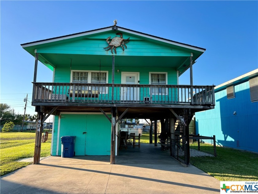 WATERVIEW 2 bedroom, 1 bathroom 720 square feet home on stilts - Beach Home for sale in Port O Connor, Texas on Beachhouse.com