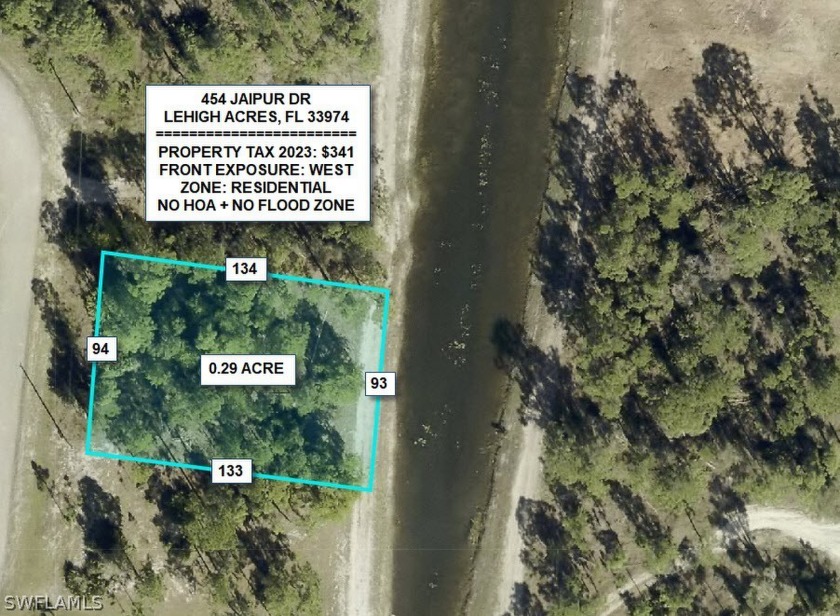 Highly desirable canal lot in a very popular area of Lehigh - Beach Lot for sale in Lehigh Acres, Florida on Beachhouse.com