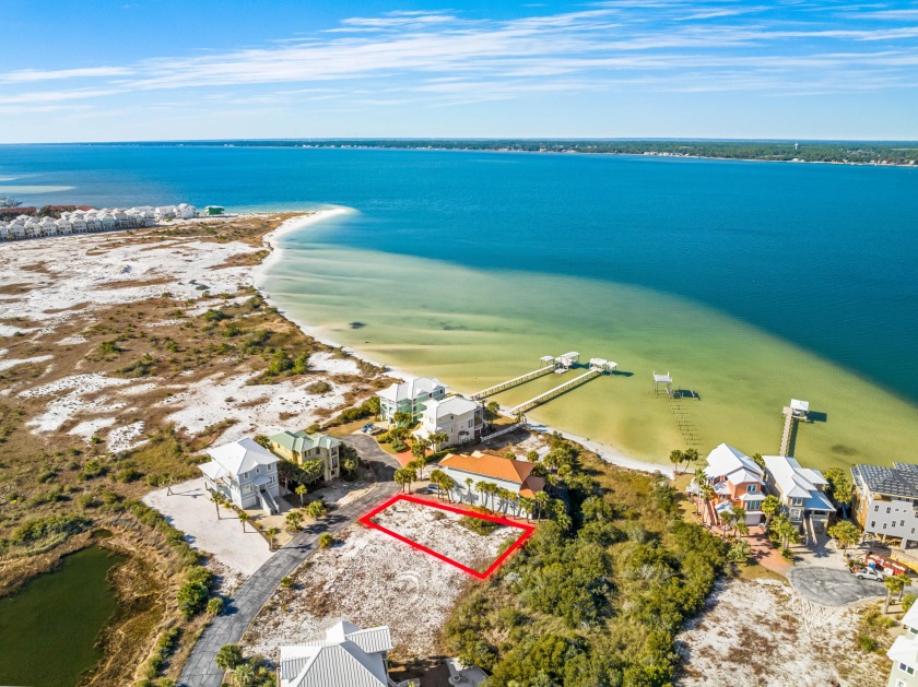 VIEWS OF SANTA ROSA SOUND! Located within the tranquil Gated - Beach Lot for sale in Navarre, Florida on Beachhouse.com