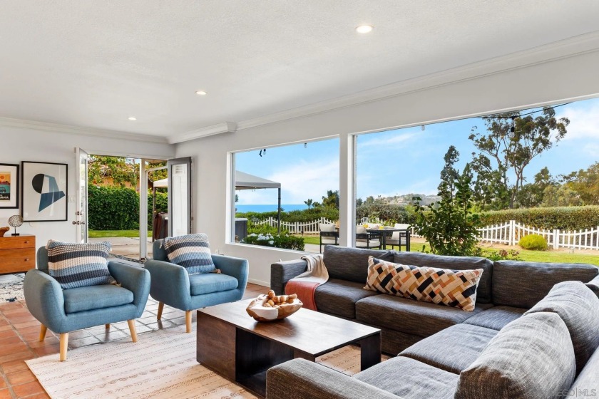 Panoramic ocean views and single-level living await in this - Beach Home for sale in La Jolla, California on Beachhouse.com