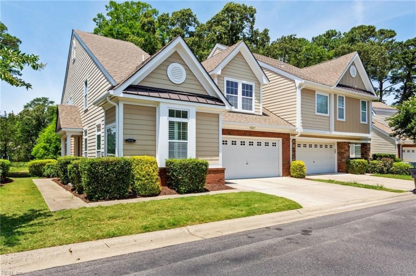 Situated on a private water-view lot in Sajo Farms, this - Beach Townhome/Townhouse for sale in Virginia Beach, Virginia on Beachhouse.com