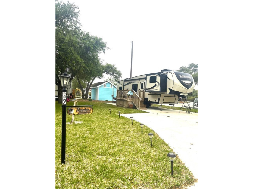 Wonderful corner RV lot w/ concrete pad in well-established RV - Beach Lot for sale in Rockport, Texas on Beachhouse.com