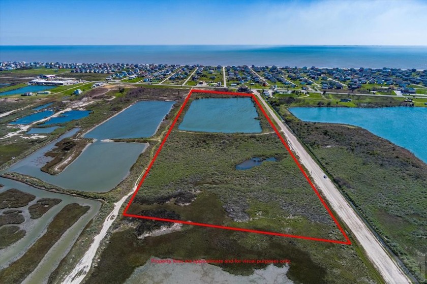 This aprox. 22-acre parcel of land located Bayside in the heart - Beach Lot for sale in Crystal Beach, Texas on Beachhouse.com
