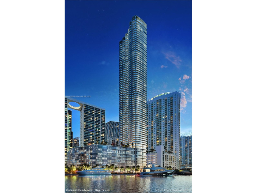 EXQUISITE FLOW-THROUGH RESIDENCE AT  THE LUXURIOUS BACCARAT - Beach Condo for sale in Miami, Florida on Beachhouse.com