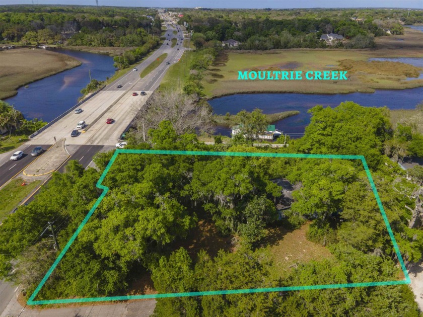 Us 1 Frontage - Corner Parcel Between East Genung Street And - Beach Lot for sale in St Augustine, Florida on Beachhouse.com