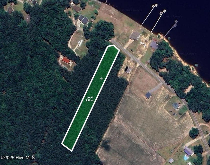 Great lot with waterviews of the Pamlico River. Located close to - Beach Acreage for sale in Blounts Creek, North Carolina on Beachhouse.com