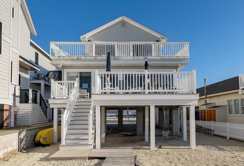Stone Harbor bayfront home with a deep lot measuring 122 feet in - Beach Home for sale in Stone Harbor, New Jersey on Beachhouse.com