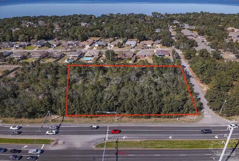These 2 parcels totaling 1.72 acres contains a sought after - Beach Lot for sale in Gulf Breeze, Florida on Beachhouse.com