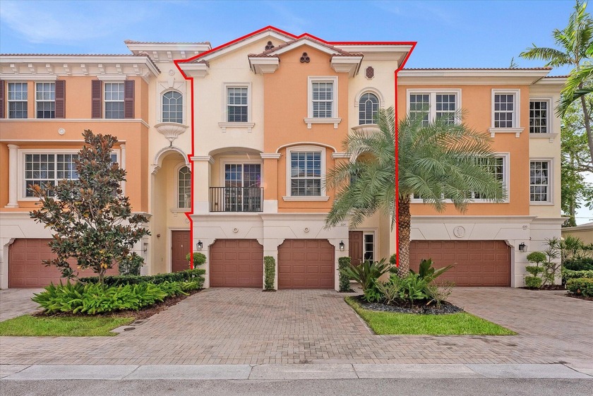 Impeccably maintained and elegantly appointed, this 4-bedroom + - Beach Townhome/Townhouse for sale in Boca Raton, Florida on Beachhouse.com