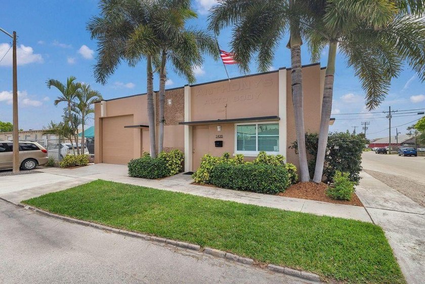 CBS construction 2420 SF free standing industrial zoned building - Beach Commercial for sale in West Palm Beach, Florida on Beachhouse.com