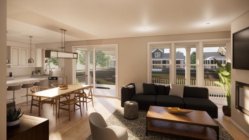 The design of this four bedroom home allows for optimal - Beach Townhome/Townhouse for sale in Rye, New Hampshire on Beachhouse.com
