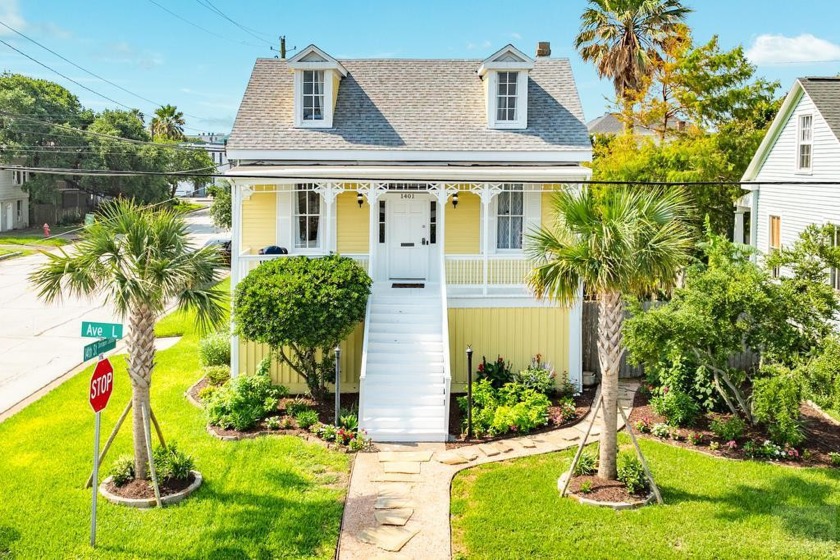 Originally crafted in 1902 and lovingly relocated to its current - Beach Home for sale in Galveston, Texas on Beachhouse.com